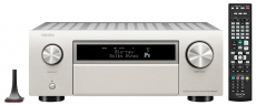 Denon AVC-X6700H Silber​ 11.2-Kanal 8K AV-Verstärker mit 3D-Audio, HEOS Built-in und Sprachsteuerung