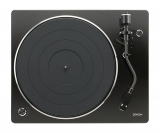 Denon DP-450USB Schwarz Hi-Fi-Plattenspieler mit S-förmigem Tonarm und USB